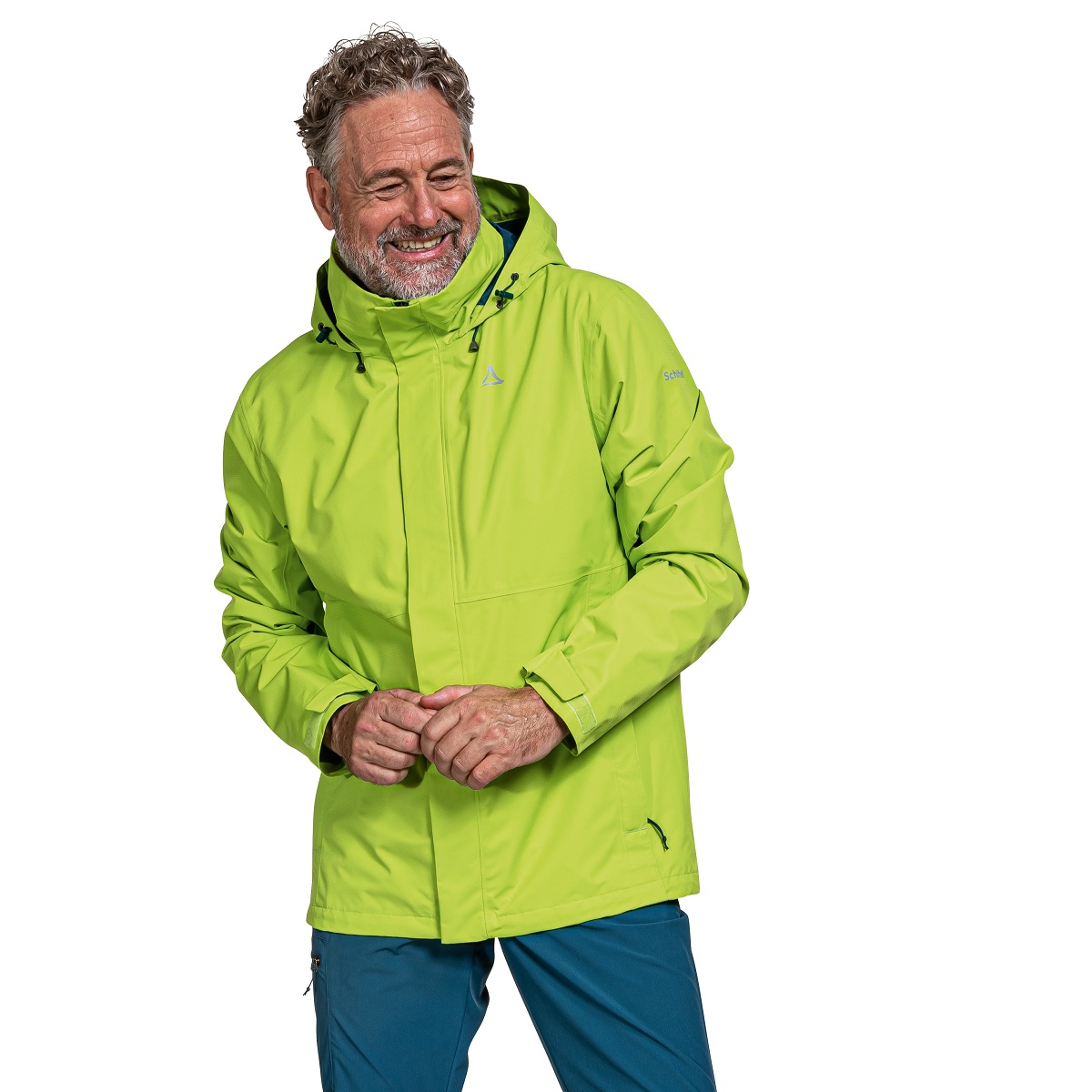 Herren Regenjacke Wasserdicht & Winddicht – Leichte Outdoorjacke Mit Atmungsaktivität