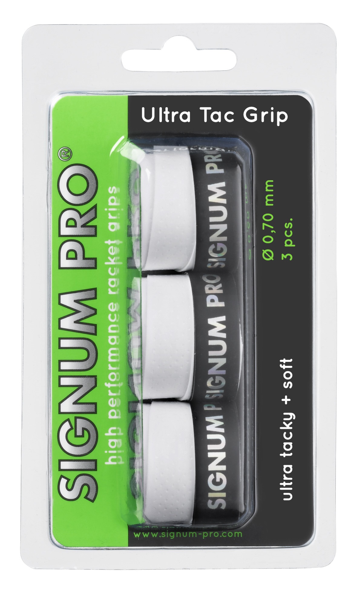 Signum Pro Ultra Tac Grip – Barattolo 30 Overgrip Gialli Ultra Appiccicosi E Morbidi