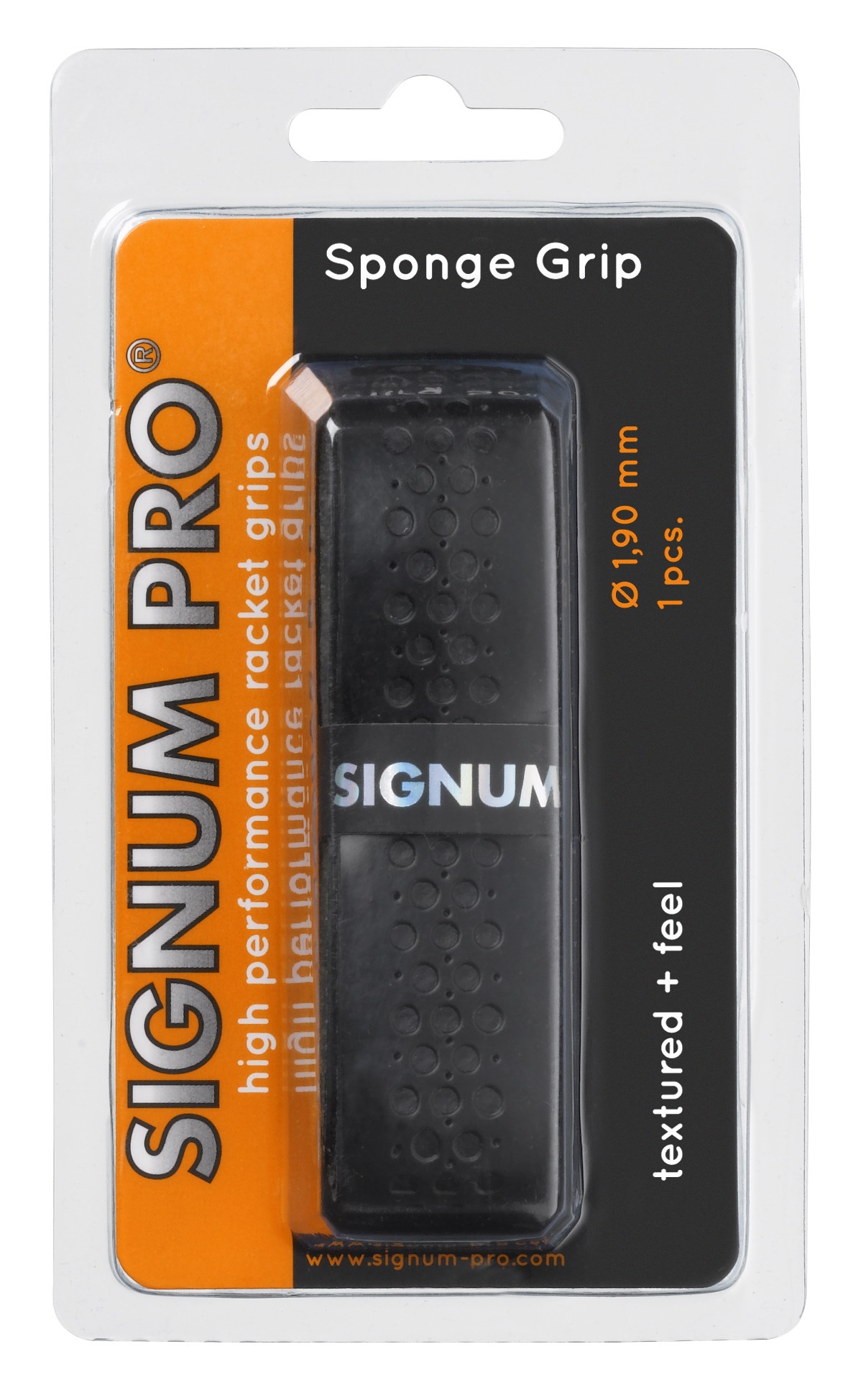 Signum Pro Basisband Sponge Grip (profiliert) 1.9mm schwarz - 1 Stück Image
