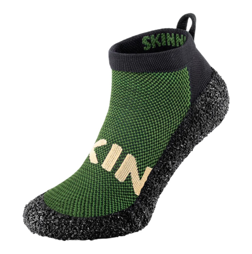 Skinners Barfusschuhsocke Essentials 2.0 Mid-Cut Cactus (Schutz, Komfort auf jedem Untergrund) grün/schwarz Herren, Größe Euro (US): 43-44 Image