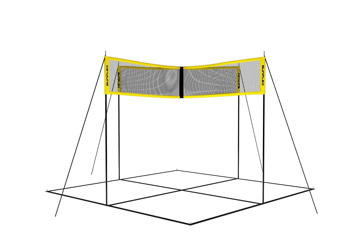 Sunflex X Net - Trendsportart aus den USA - Netz mit Tragetasche