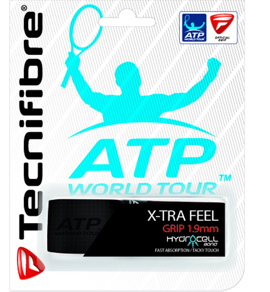 Tecnifibre Basisband X-Tra Feel 1.9mm schwarz