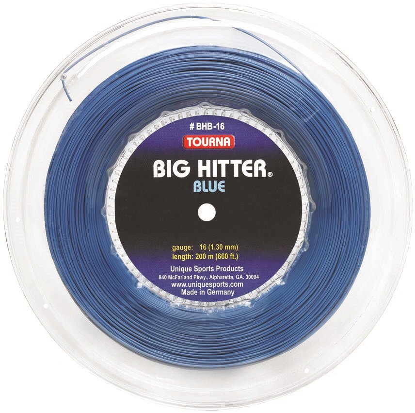 Tourna Big Hitter (Haltbarkeit+Kontrolle) blau 220m Rolle