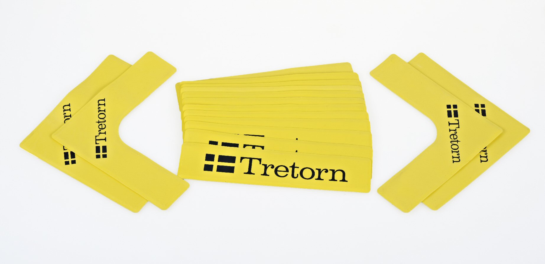 Tretorn Markierungslinien Set (16 Teile) gelb