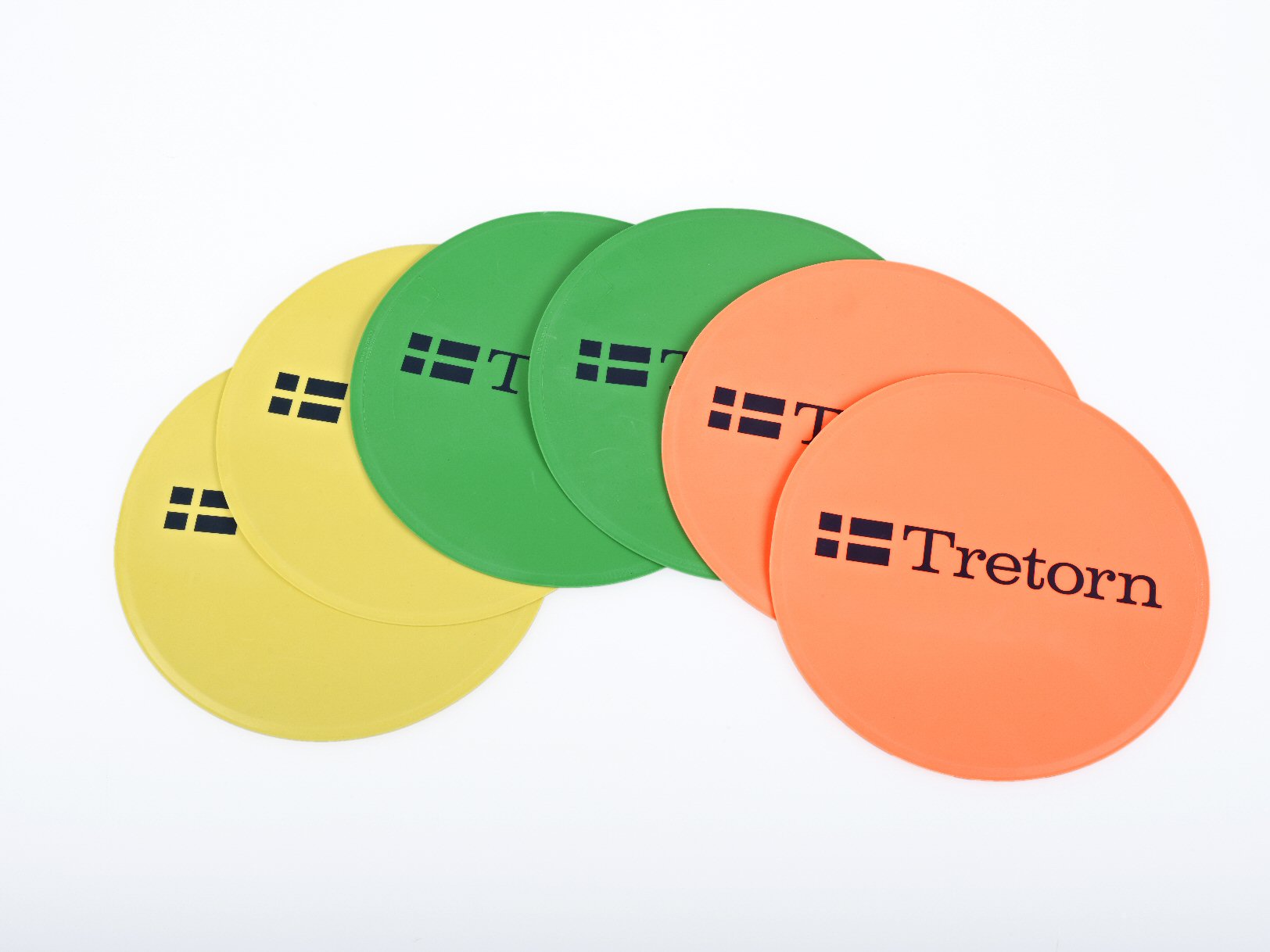 4 Sport-Markierungsscheiben - Rutschfeste Agility Spots In 4 Farben