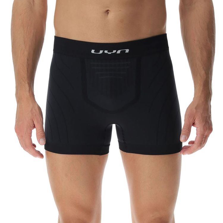 UYN Boxershort Motyon 2.0 (optimiert den Feuchtigkeitstransport und Luftzirkulation) Unterwäsche schwarz Herren, Größe: L/XL