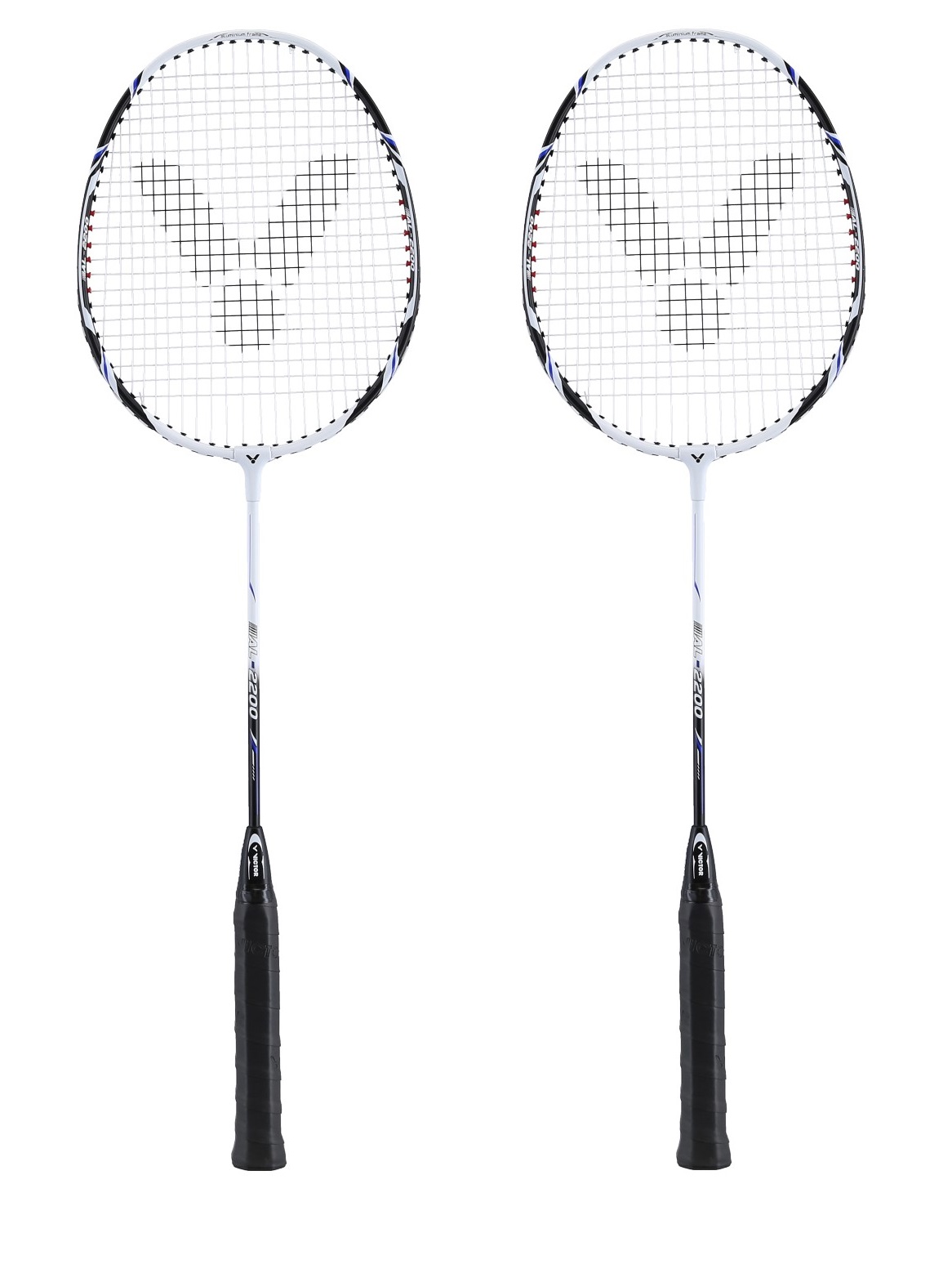 VICTOR Badminton Ultramate 8-2 x Ultramate 8 badminton rackets, 3 x