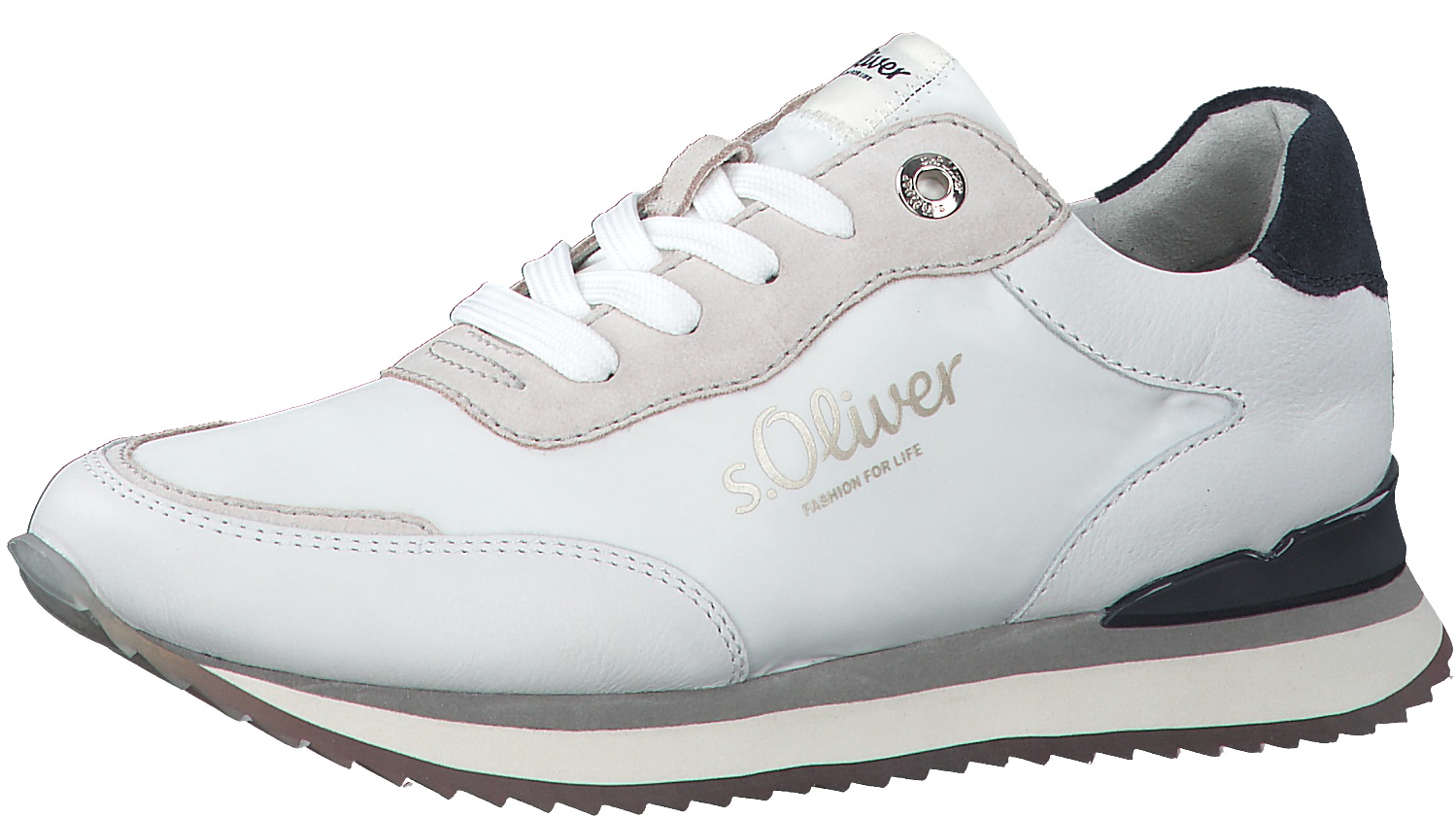 s.Oliver Sneaker 5-23634-38-110 mit Soft Foam weiss Damen