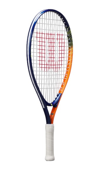 Wilson Kinder-Tennisschläger Slam Boys 21in (4-7 Jahre) - besaitet -