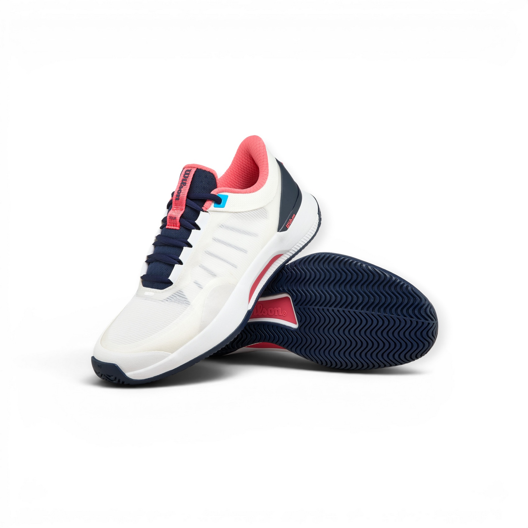 Wilson Tennisschuhe Intrigue Tour Allcourt 2025 weiss/navyblau/rot Damen, Größe Euro (US): 40 2/3 (9) Image