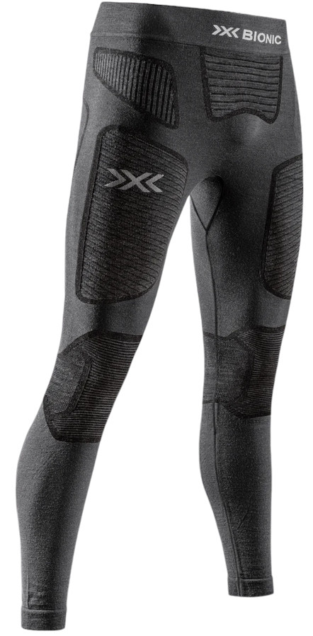 X-Bionic Unterziehhose Symbio Merino Pant (Merinowolle) lang Unterwäsche grau Herren