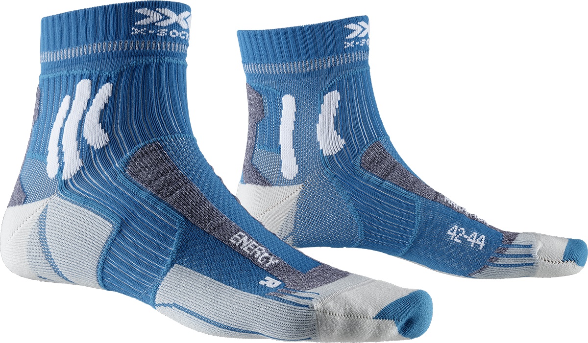 X-Socks Laufsocke Marathon Energy 4.0 (Langstrecke) tealblau Herren - 1 Paar