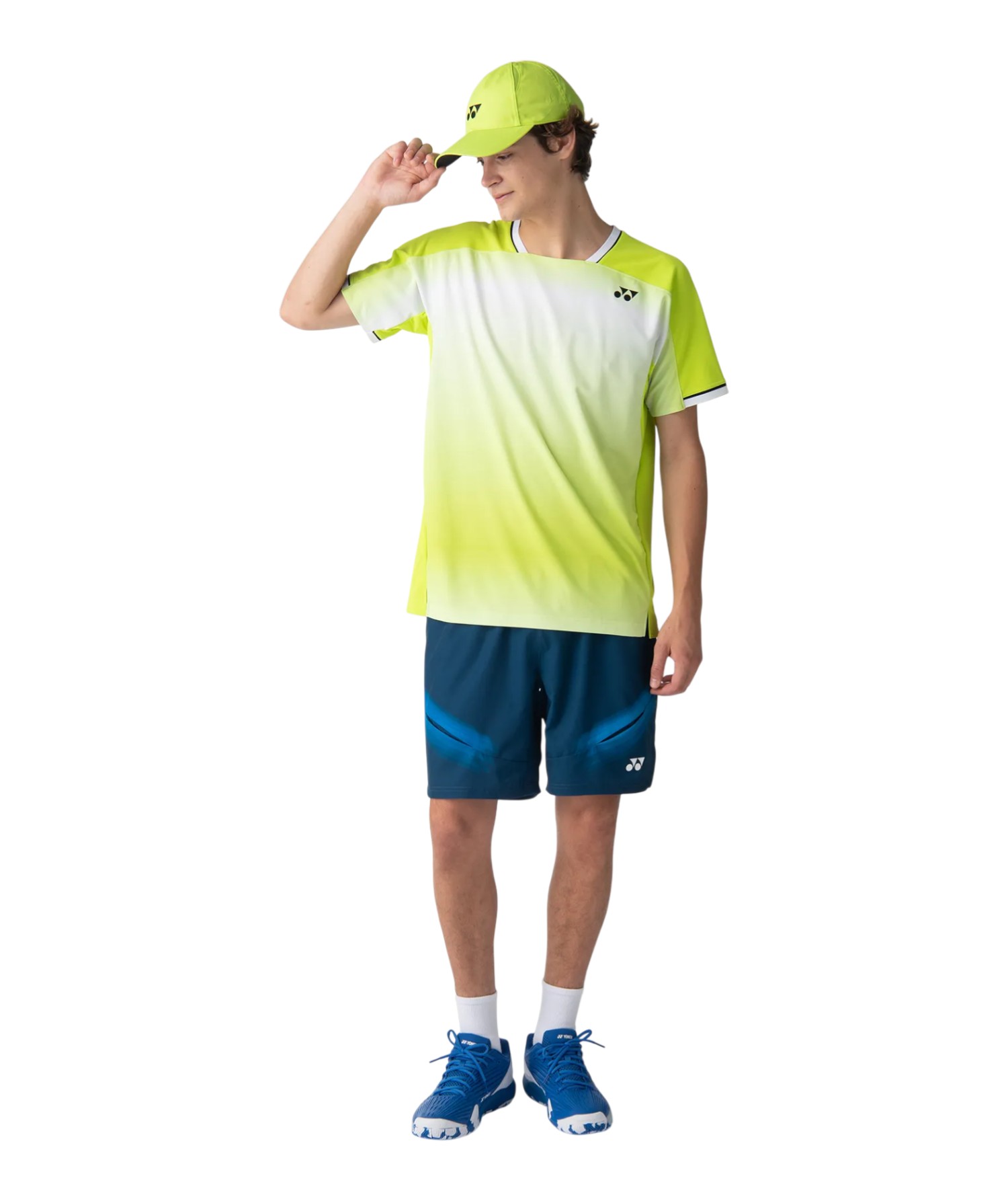 Yonex Tennis-Tshirt Crew Neck Australian Open 10704 (100% Polyester) 2026 fresh limegrün Herren, Größe: XL Image