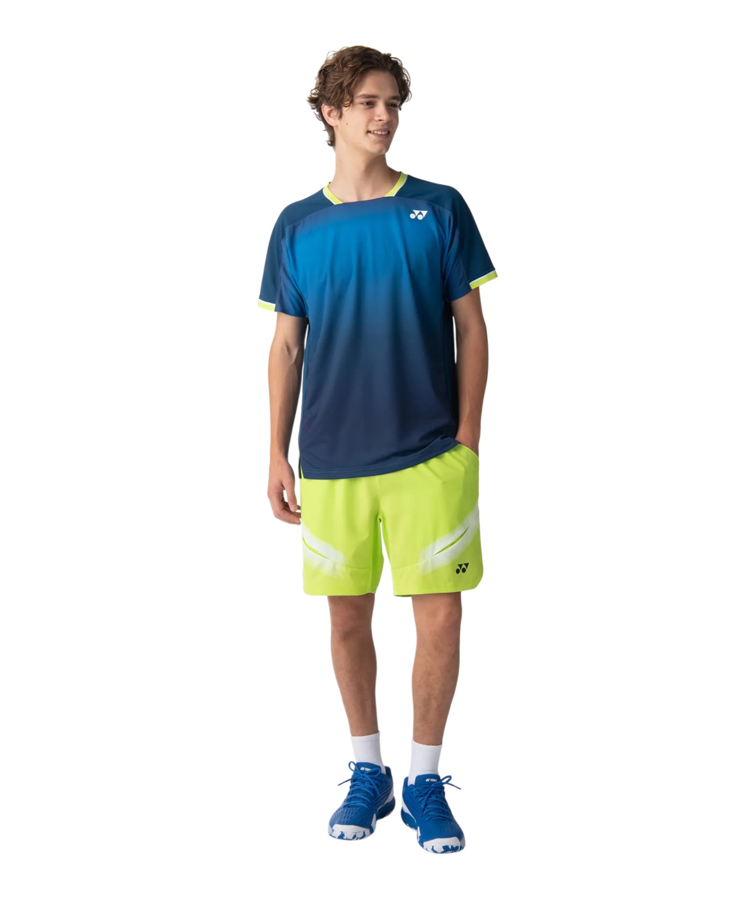 Yonex Tennishose Short Tennis Australian Open kurz 2026 fesh limegrün Herren, Größe: L Image