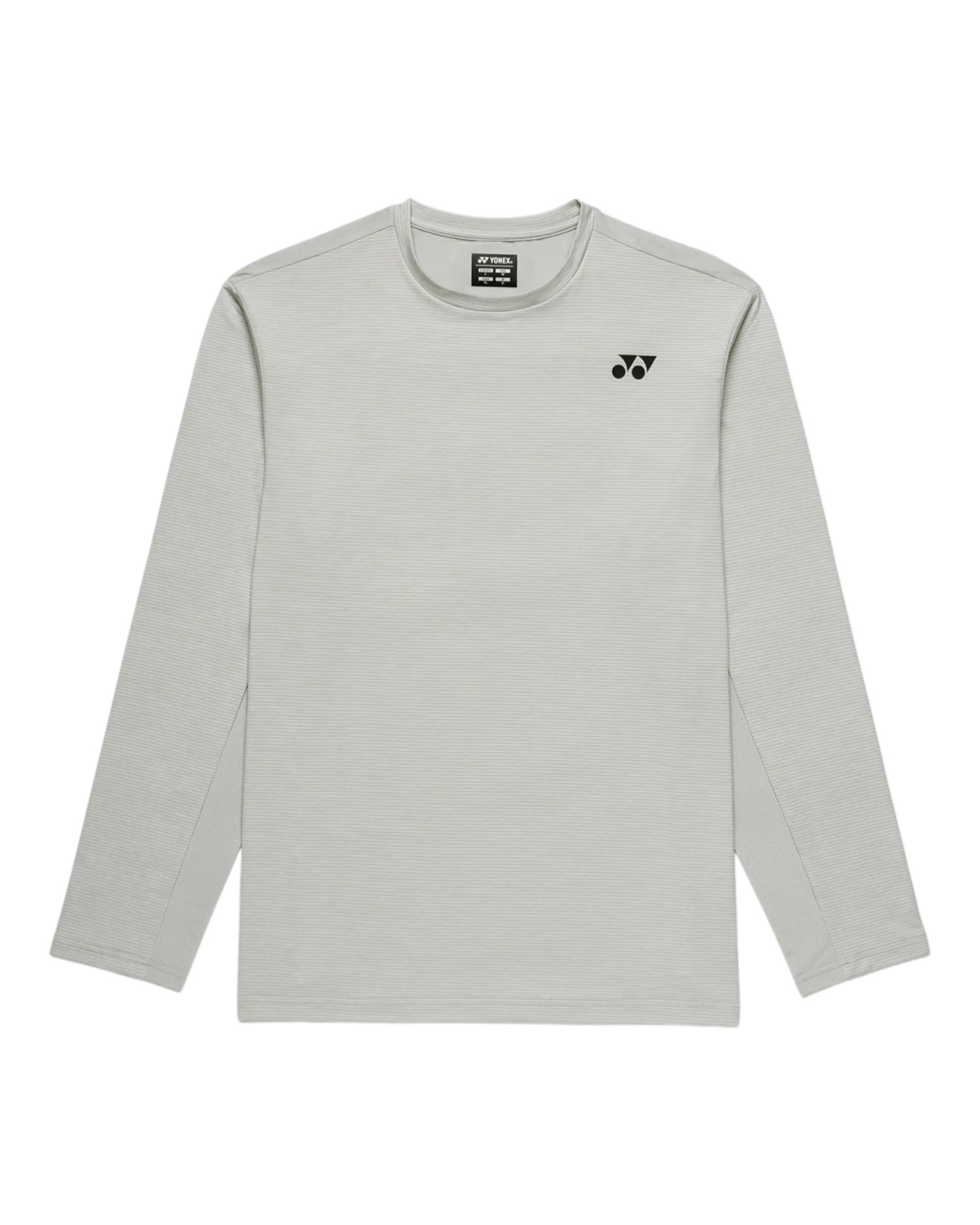 Yonex Tennis-Langarmshirt Practice (100% Polyester) 2026 silbergrau Herren, Größe: XL Image