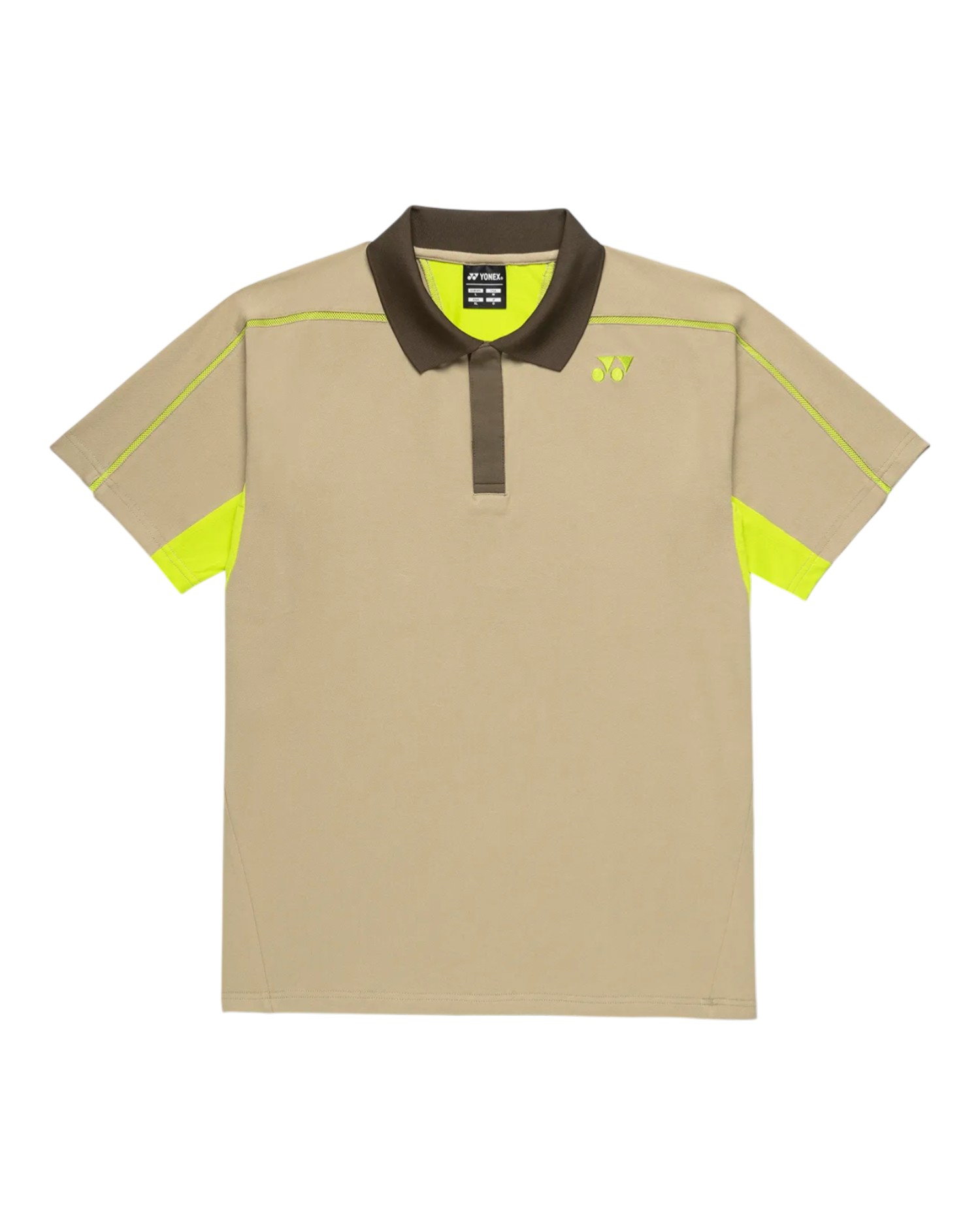 Yonex Tennis-Polo Practice French Open 10723 (Roland Garros) 2026 khaki Herren, Größe: XL Image