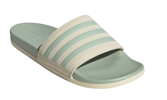 adidas Performance adidas Badeschuhe Adilette Comfort linegrün/beige Damen - 1 Paar