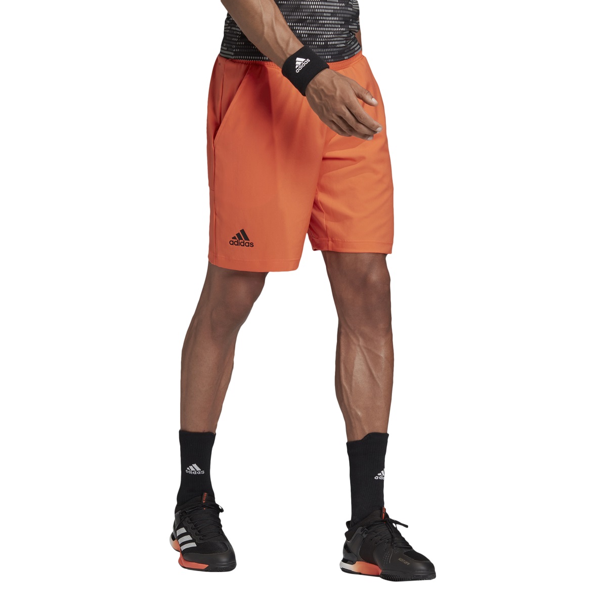 adidas Tennishose Short Ergo Primeblue kurz grau Herren online bestellen