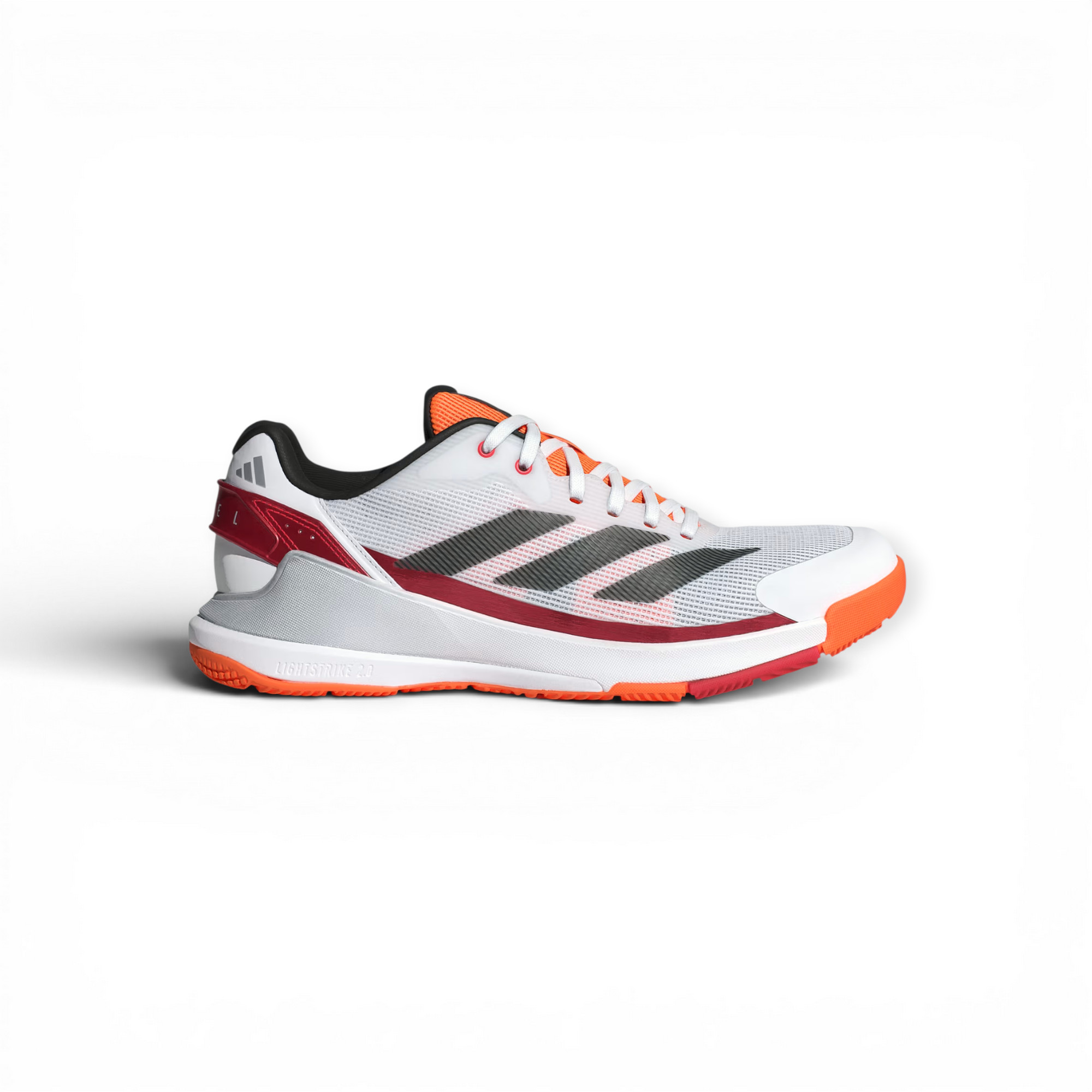 adidas Padelschuhe Crazyquick LS weiss/schwarz/orange Herren, Größe Euro (US): 42 2/3 (9) Image