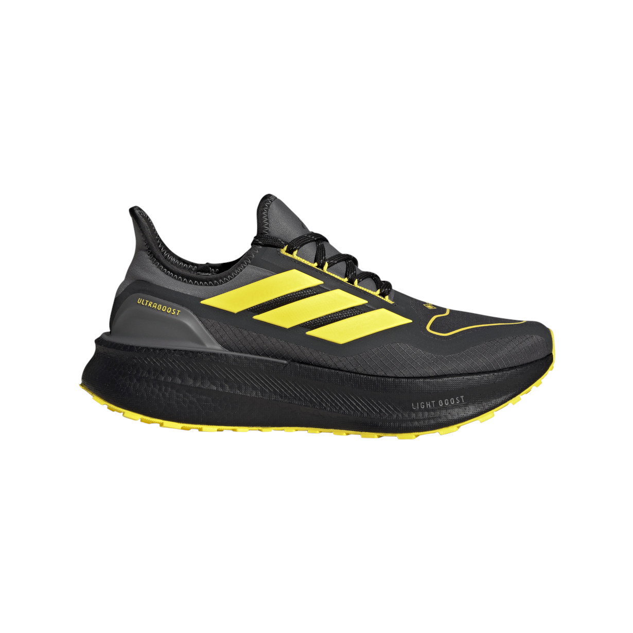 adidas Laufschuhe Ultraboost 5 GTX (Dämpfung, wasserdicht) grau/gelb Herren, Größe Euro (US): 41 1/3 (8)