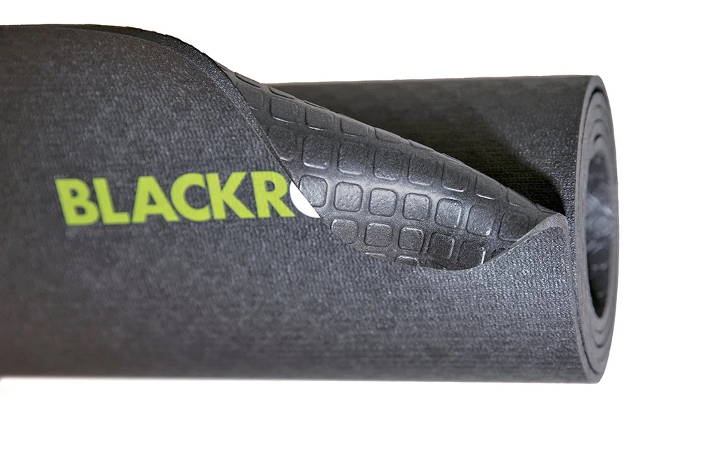 Blackroll Trainingsmatte/Yogamatte schwarz (65x185x0,5cm)