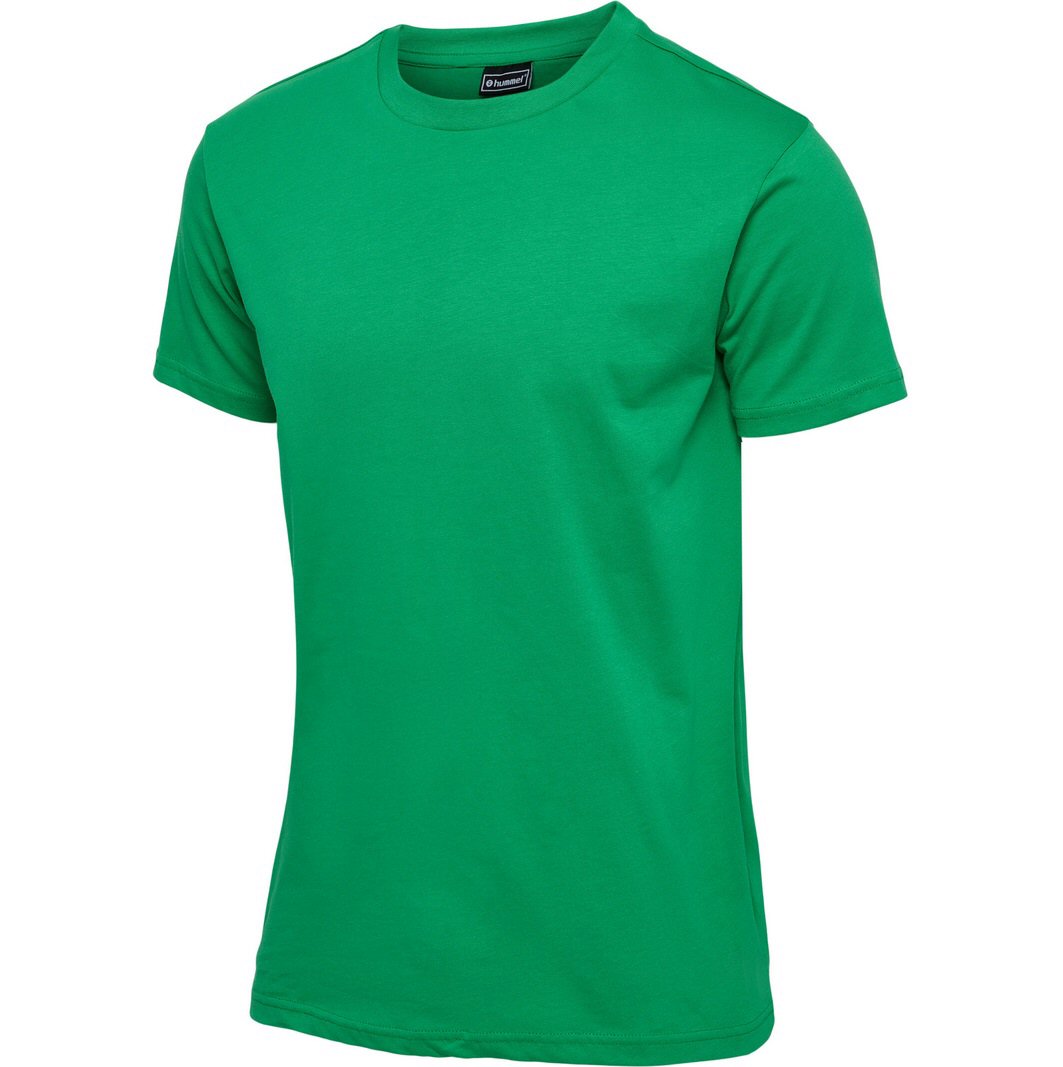 hummel Freizeit-Tshirt hmlRED Basic (Baumwolle) Kurzarm grün Herren