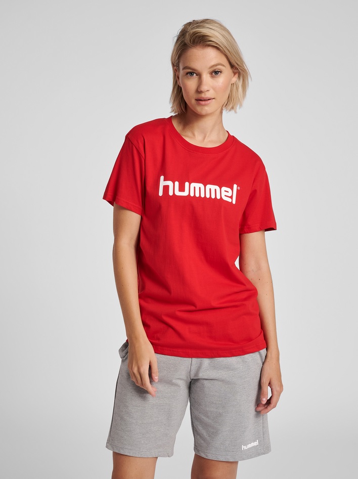 Hummel HmlLEGACY Damen T-Shirt, Cropped, Aus Baumwolljersey