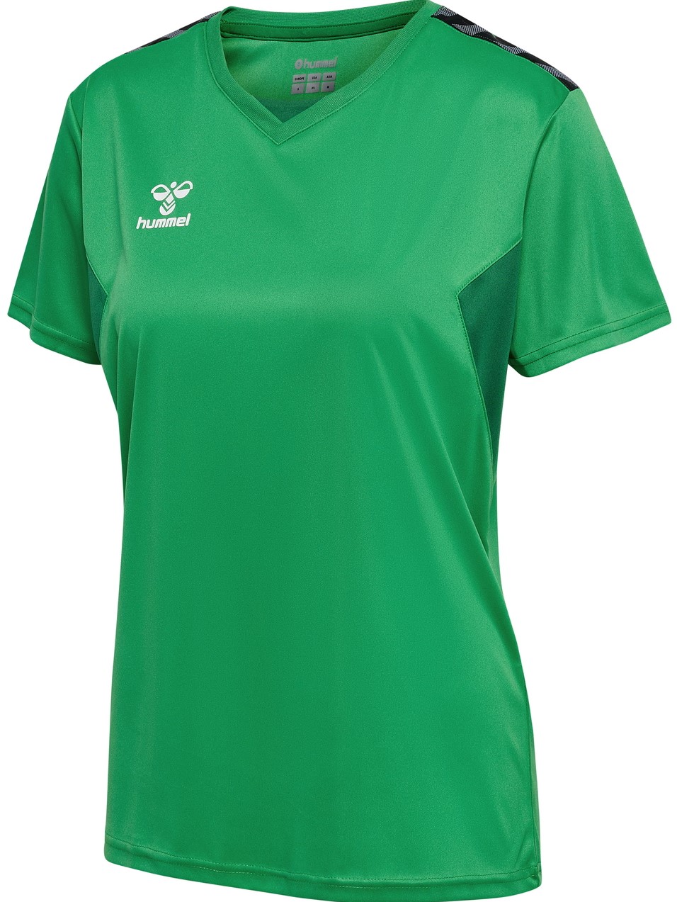 hummel Sport-Shirt hmlAUTHENTIC Jersey (100% Polyester) Kurzarm grün Damen