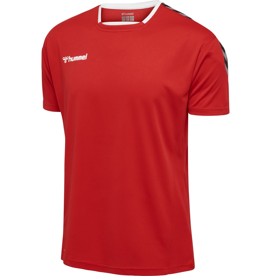 hummel Sport-Tshirt hmlAUTHENTIC Poly Jersey (leichter Jerseystoff) Kurzarm rot Herren, Größe: M