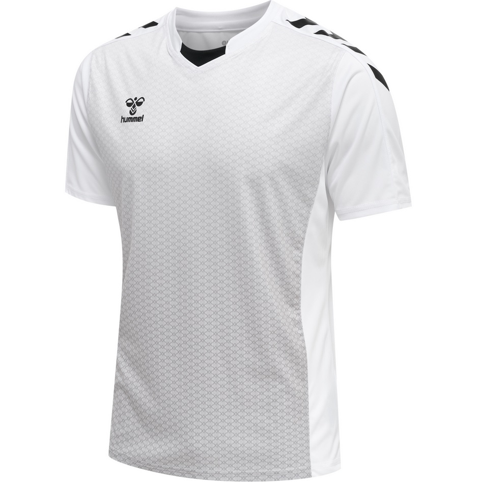 hummel Sport-Tshirt hmlCORE XK Sublimation Jersey (Interlock-Stoff, Beecool) Kurzarm weiss Herren
