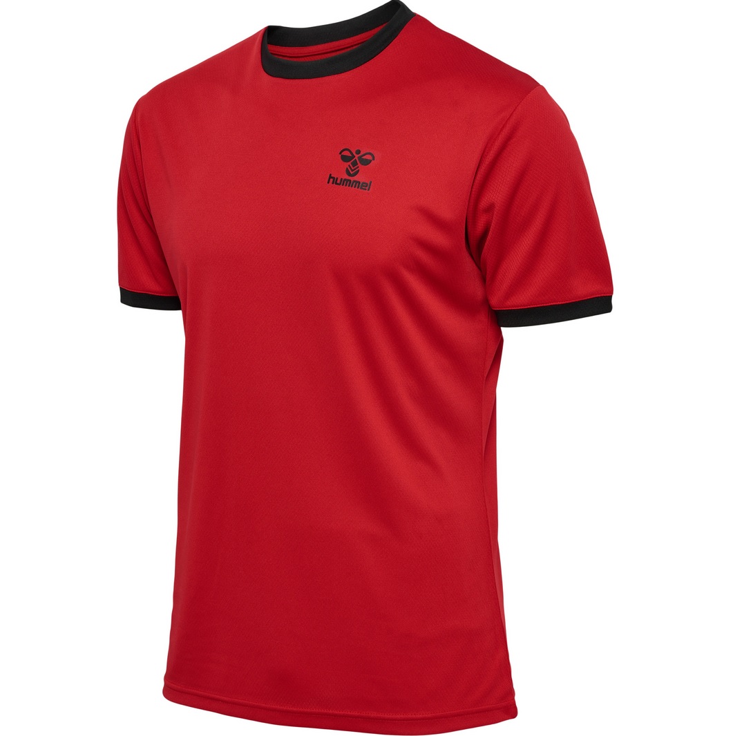 T-shirt Manches Courtes Hummel Hmlauthentic Co - Pour Homme, Coupe Classique, Coton Mélangé