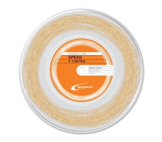 IsoSpeed Tennissaite Energetic (Power+Kontrolle) gelbgold 200m Rolle, Saitendicke: 1.30 Image