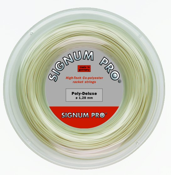 Signum Pro Signum Tennissaite Pro Poly Deluxe perlmutt 200m Rolle