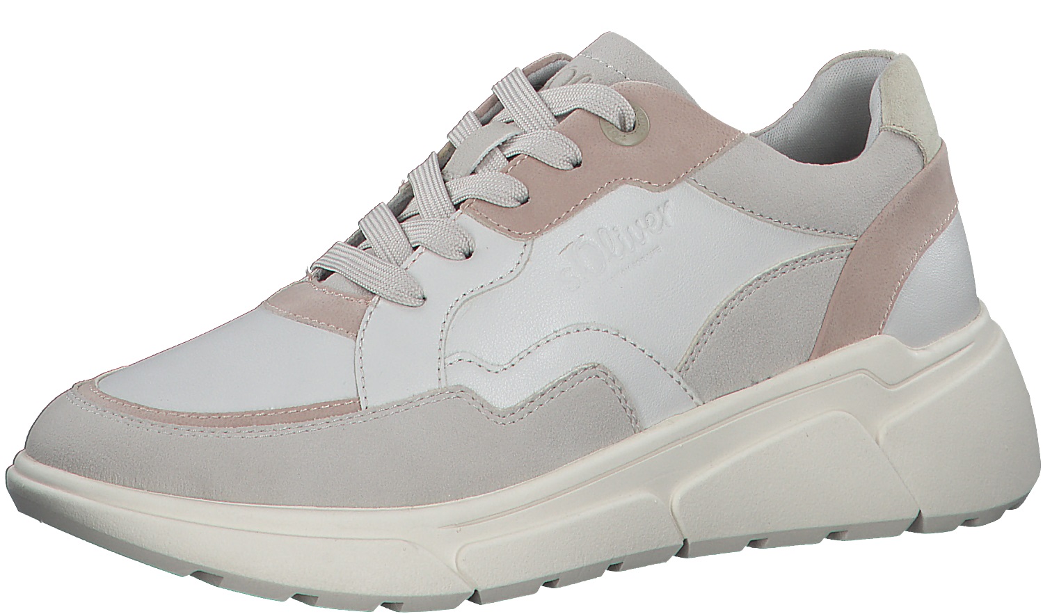 S.Oliver 5-5-23644-24 Scarpe Da Ginnastica Donna - Tessuto Traspirante, Suola Sintetica, Modello Con Lacci
