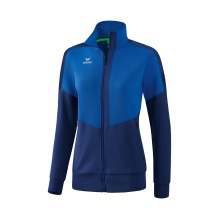 Erima Trainingsjacke Squad Worker royalblau/navy Damen