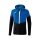 Erima Trainingsjacke Squad mit Kapuze royal/schwarz/weiss Herren