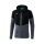 Erima Trainingsjacke Squad mit Kapuze grau/schwarz Herren