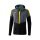 Erima Trainingsjacke Squad mit Kapuze grau/schwarz/gelb Herren