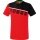 Erima Sport-Tshirt 5C (100% Polyester) rot/schwarz Herren