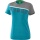 Erima Sport-Shirt 5C (100% Polyester) blau/grau Damen