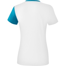 Erima Sport-Shirt 5C weiss/blau Damen