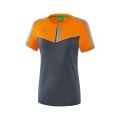Erima Sport-Shirt Squad grau/orange Damen