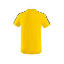 Erima Sport-Tshirt Squad (100% Polyester) gelb/schwarz Jungen
