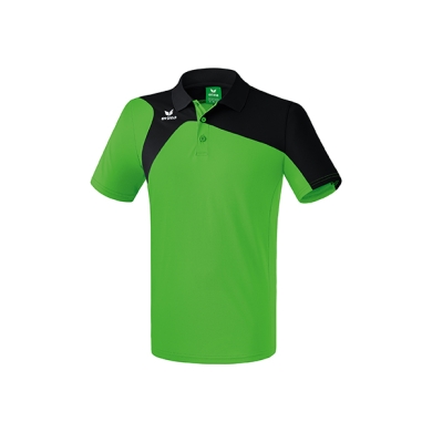 Erima Sport-Polo Club 1900 2.0 (100% Polyester) grün/schwarz Herren