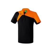 Erima Sport-Polo Club 1900 2.0 (100% Polyester) schwarz/orange Kinder