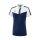 Erima Sport-Polo Squad (100% Polyester) navy/weiss Damen