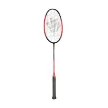 Carlton Badmintonschläger Thunder Shox 1300 (83g/kopflastig/mittel) orange - besaitet -