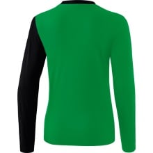 Erima Langarmshirt 5-C grün/schwarz/weiß Damen