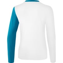 Erima Langarmshirt 5-C weiss/blau Damen