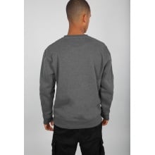 Alpha Industries Pullover Basic (Baumwolle) Sweater grau/gelb Herren